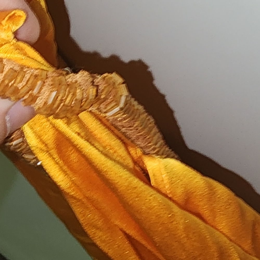 Cult Gaia Salee Gown in Marigold Sz 2 - Picture 7 of 9